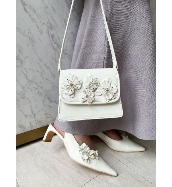 RESEXXY「フラワーモチーフコンパクトバッグ」|ショルダー・メッセンジャー|