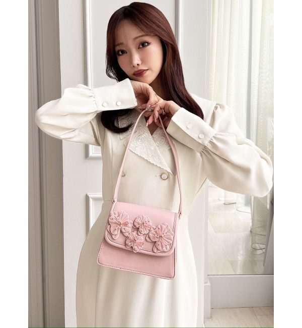 RESEXXY「フラワーモチーフコンパクトバッグ」|ショルダー・メッセンジャー|