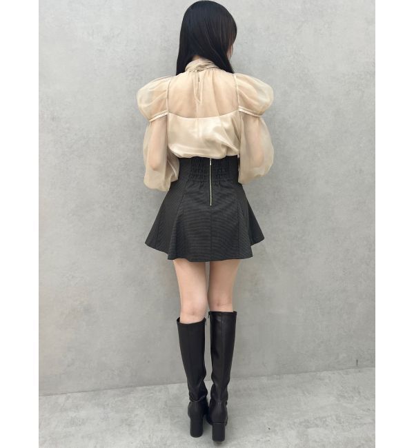 MERCURYDUO「バックジップミニマーメイドスカパン」|その他|