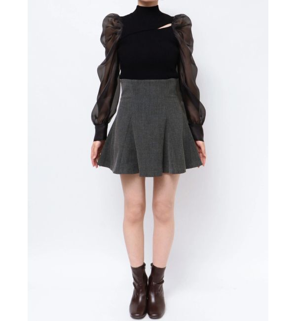 MERCURYDUO「バックジップミニマーメイドスカパン」|その他|