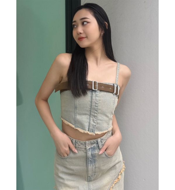 MURUA「【セットアップ対応】デニムビスチェ」|その他|
