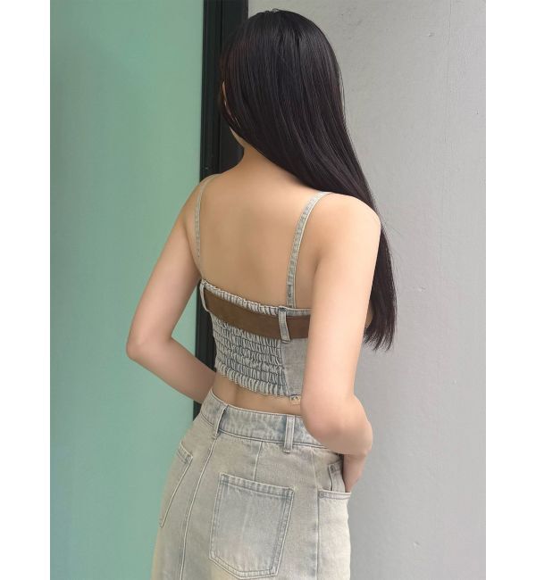 MURUA「【セットアップ対応】デニムビスチェ」|その他|