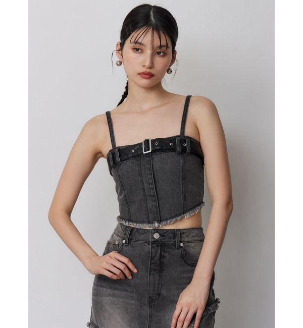 MURUA「【セットアップ対応】デニムビスチェ」|その他|