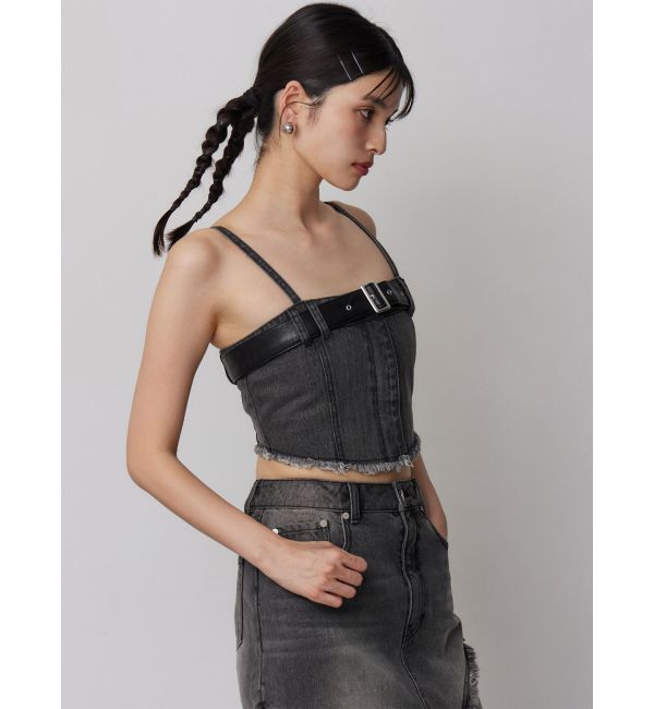 MURUA「【セットアップ対応】デニムビスチェ」|その他|