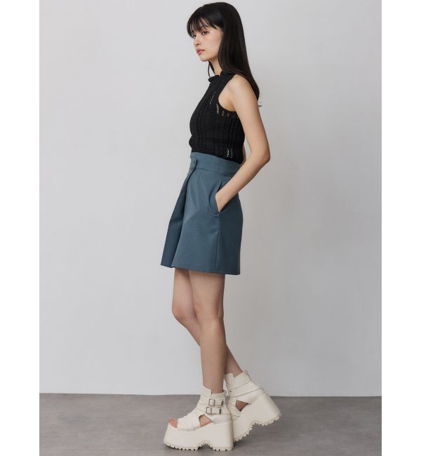 MURUA「【セットアップ対応】ラップライクミニスカート」|スカート|