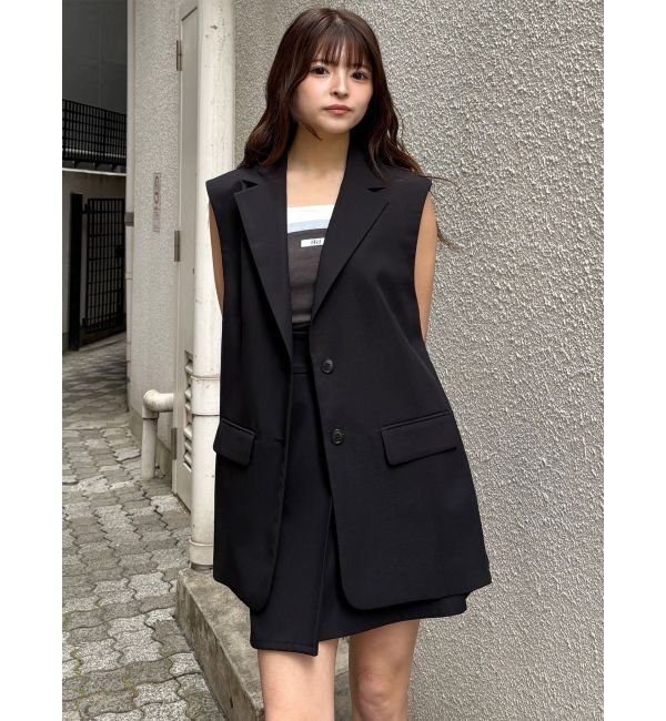 MURUA「【セットアップ対応】ラップライクミニスカート」|スカート|