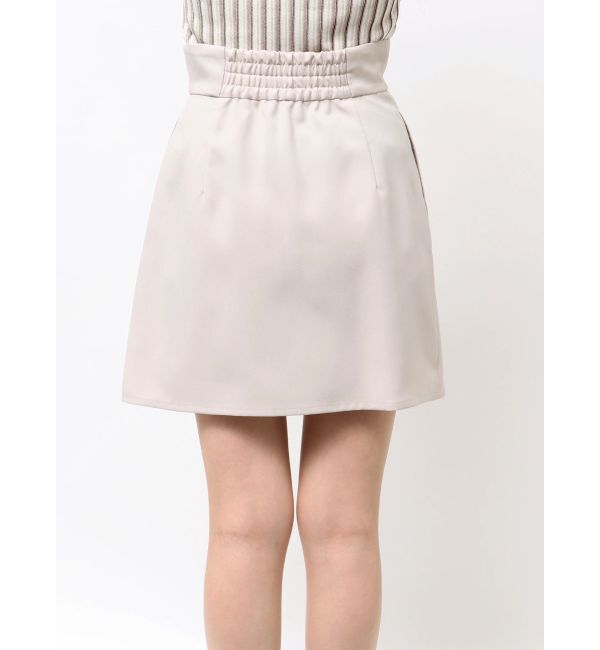 MURUA「【セットアップ対応】ラップライクミニスカート」|スカート|