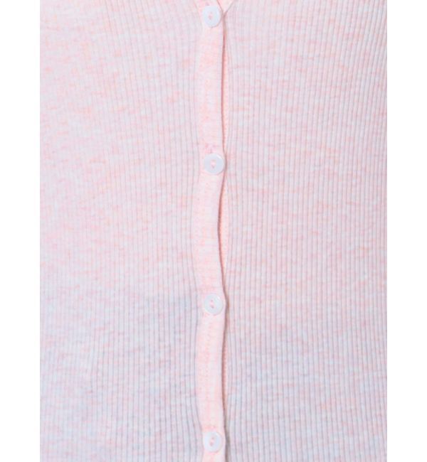 Ungrid「オーガニックコットンテレコハーフスリーブカーデ」|カーディガン|