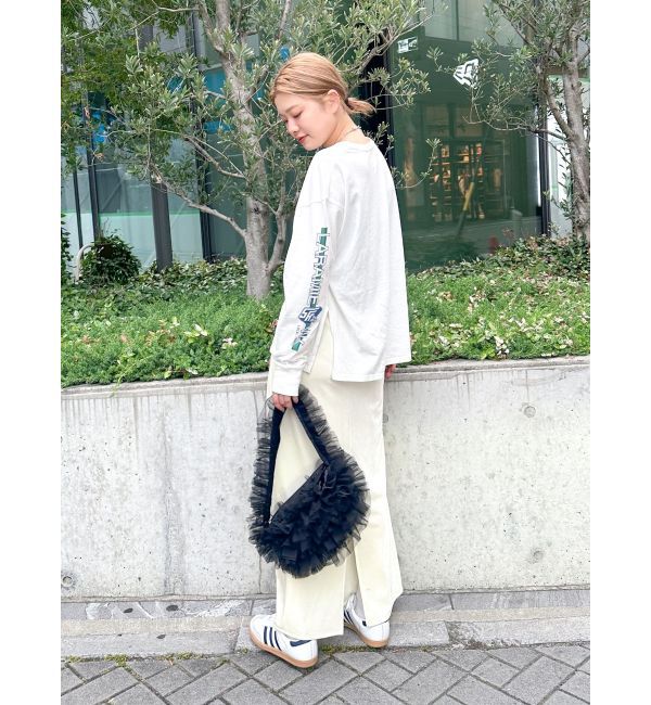 Ungrid「チュールコンビベロアショルダーバッグ」|ショルダー・メッセンジャー|