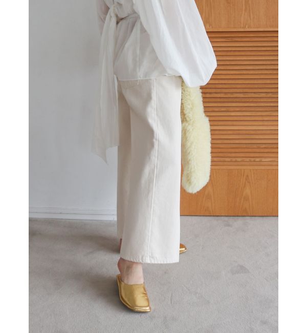 Ungrid「タックルーズデニム」|デニム|