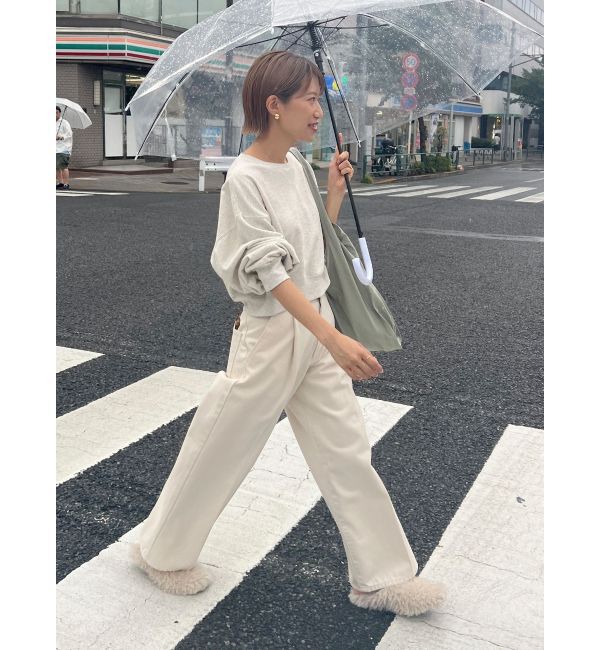 Ungrid「タックルーズデニム」|デニム|