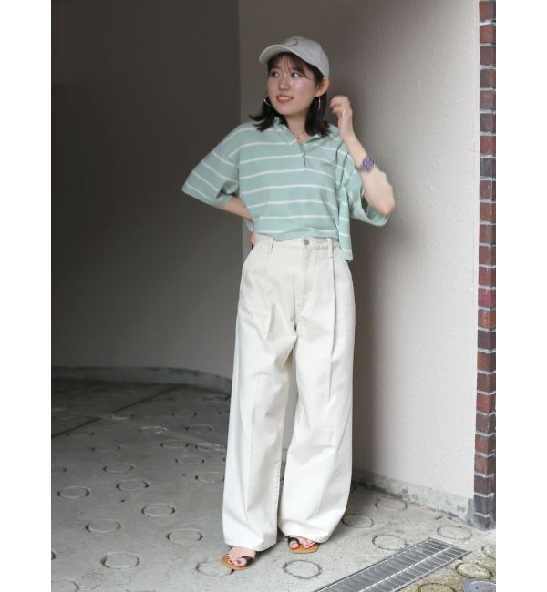 Ungrid「タックルーズデニム」|デニム|