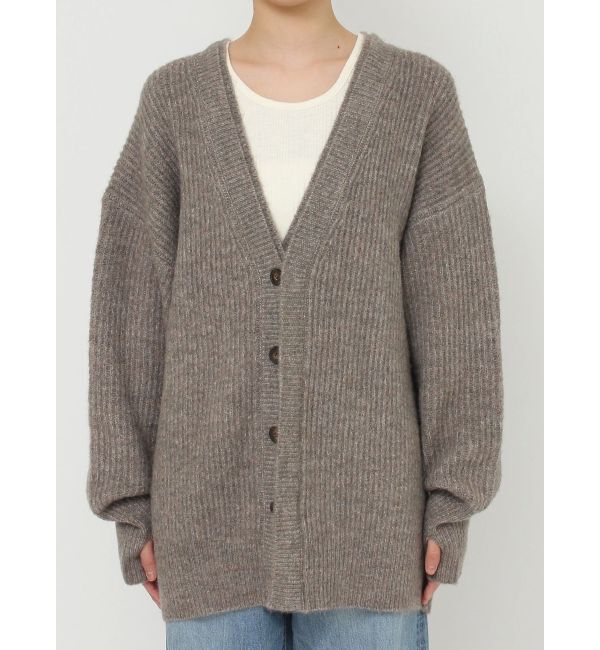 Ungrid「ミドル丈ニットカーデ」|カーディガン|