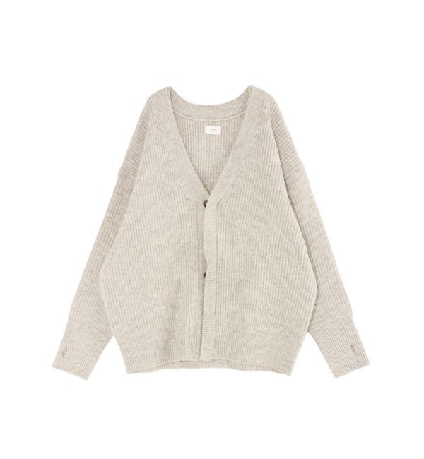 Ungrid「ミドル丈ニットカーデ」|カーディガン|