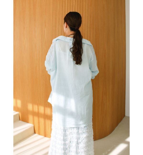 Ungrid「シアールーズシャツ」|スカート|