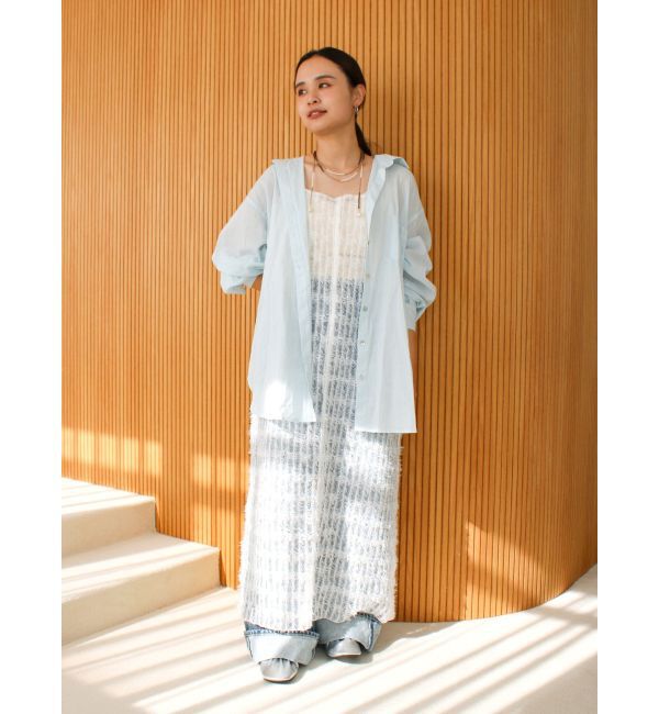 Ungrid「シアールーズシャツ」|スカート|