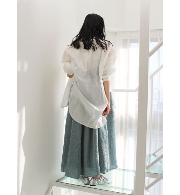 Ungrid「シアールーズシャツ」|スカート|