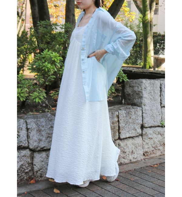 Ungrid「シアールーズシャツ」|スカート|