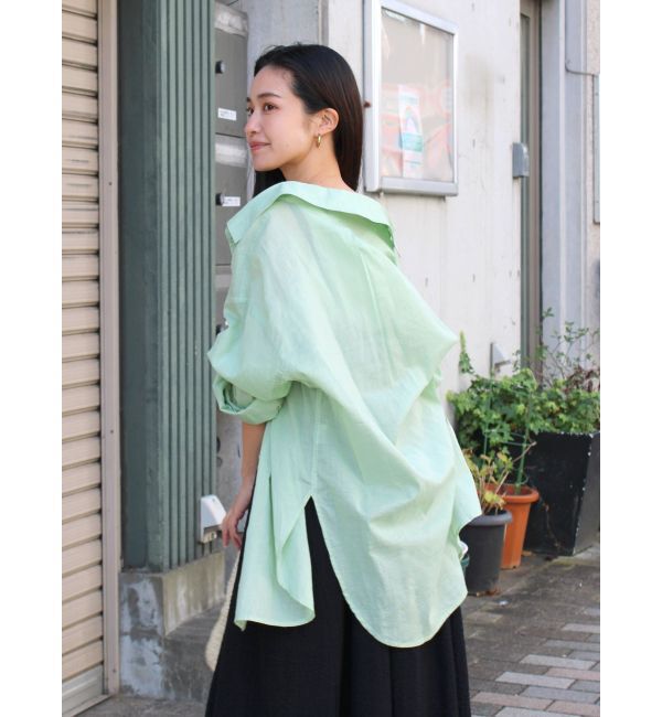 Ungrid「シアールーズシャツ」|スカート|