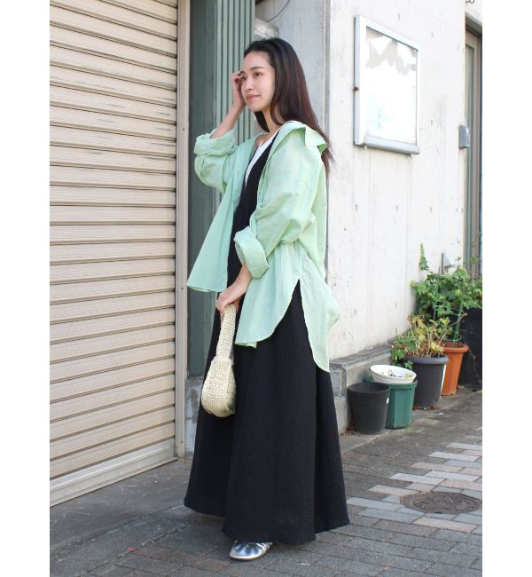 Ungrid「シアールーズシャツ」|スカート|