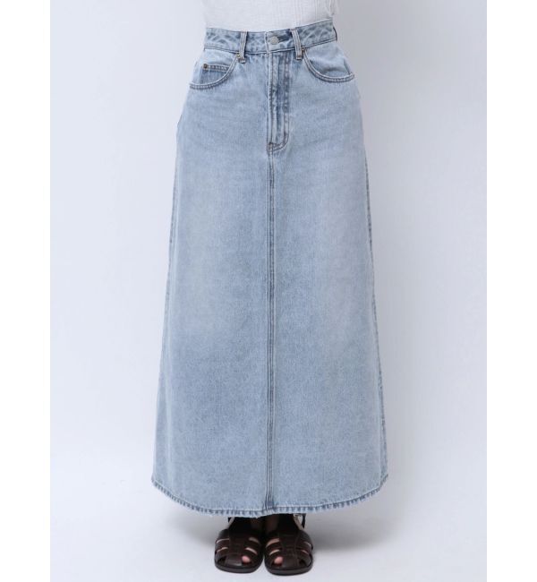 Ungrid「ポケットリメイクデニムロングスカート」|スカート|