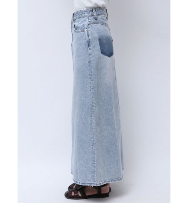 Ungrid「ポケットリメイクデニムロングスカート」|スカート|