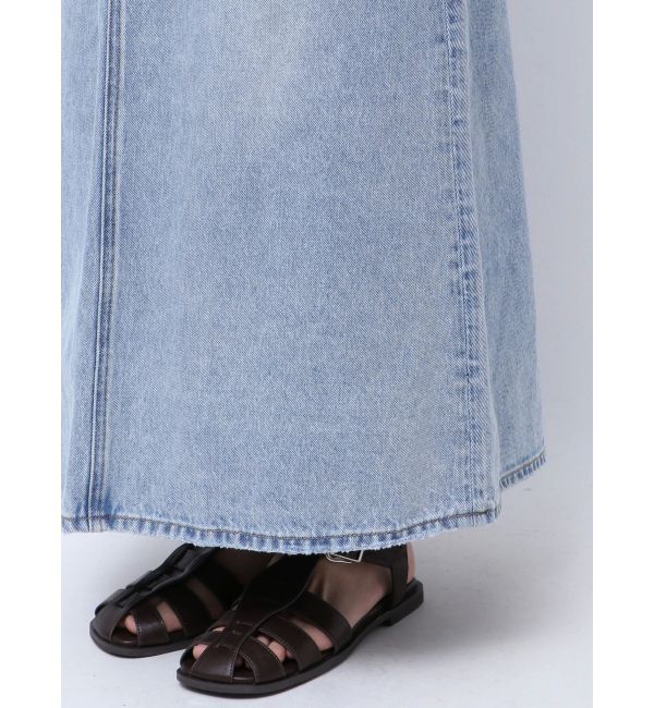 Ungrid「ポケットリメイクデニムロングスカート」|スカート|