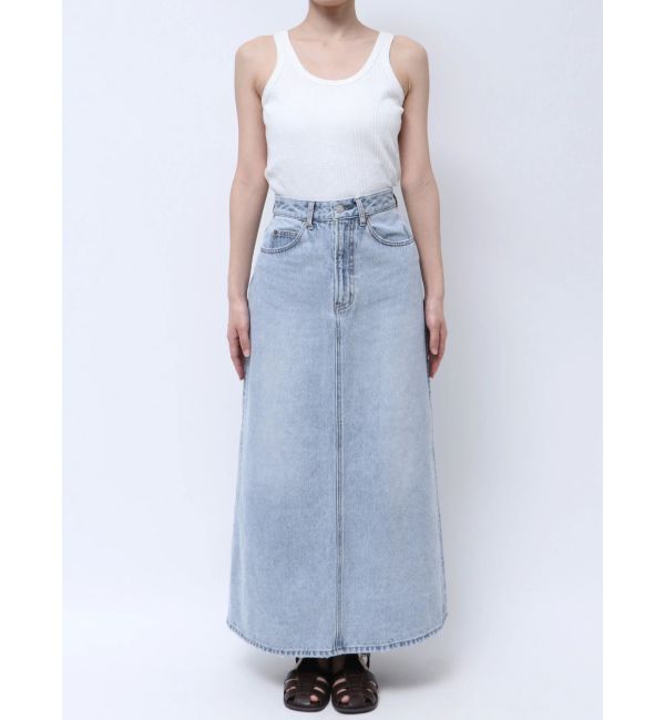 Ungrid「ポケットリメイクデニムロングスカート」|スカート|