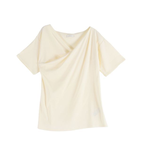 Ungrid「タックデザインオフショルTee」|Tシャツ・カットソー|