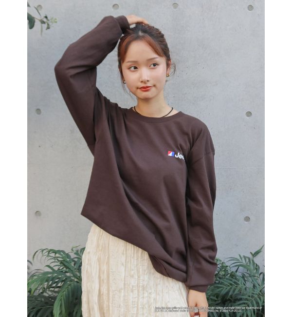 Ungrid「Jeep?ロゴロングスリーブTee」|Tシャツ・カットソー|