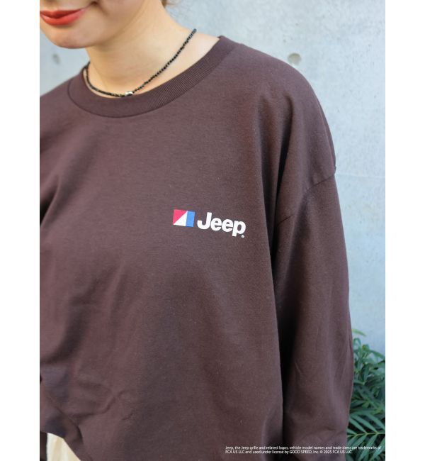 Ungrid「Jeep?ロゴロングスリーブTee」|Tシャツ・カットソー|