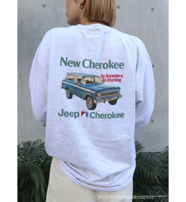 Ungrid「Jeep?ロゴロングスリーブTee」|Tシャツ・カットソー|