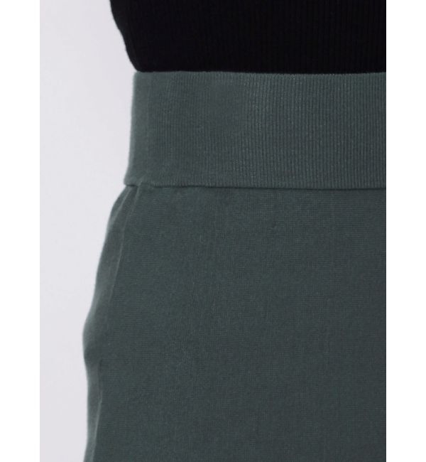 LAGUNAMOON「アシンメトリーヘムニットスカート」|スカート|