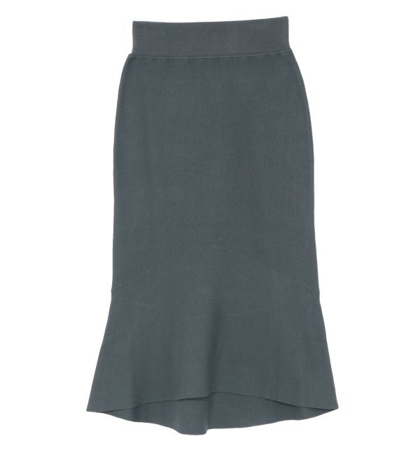 LAGUNAMOON「アシンメトリーヘムニットスカート」|スカート|