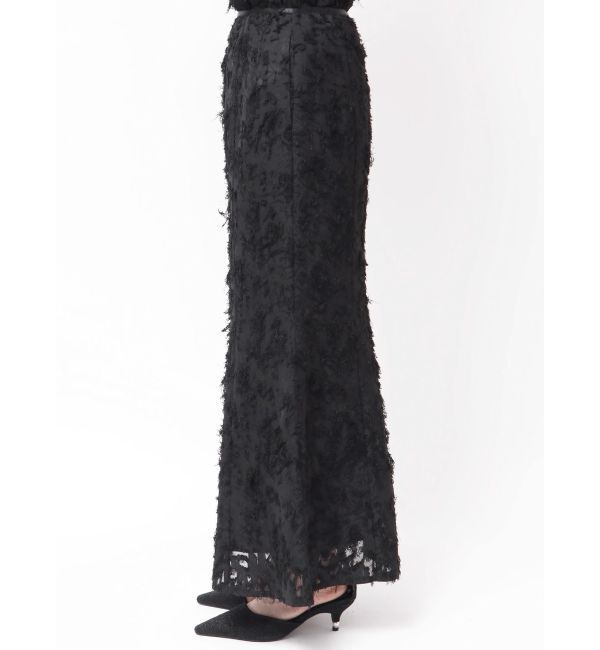 LAGUNAMOON「カットジャガードナロースカート」|スカート|