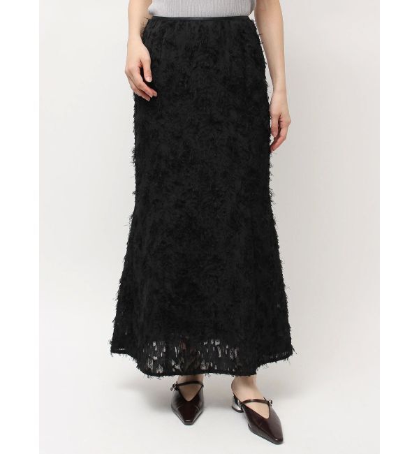 LAGUNAMOON「カットジャガードナロースカート」|スカート|