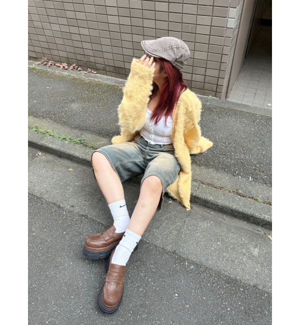 EVRIS「【WEB限定】ソフトシャギーニットカーディガン」|カーディガン|