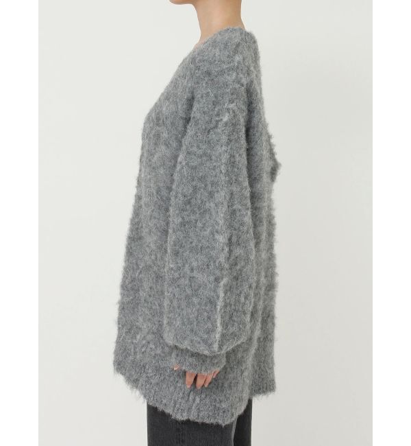 EVRIS「【WEB限定】ソフトシャギーニットカーディガン」|カーディガン|