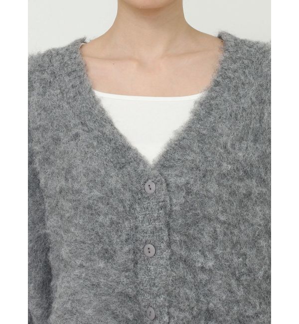 EVRIS「【WEB限定】ソフトシャギーニットカーディガン」|カーディガン|