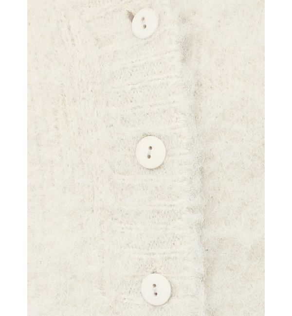 EVRIS「【WEB限定】ソフトシャギーニットカーディガン」|カーディガン|