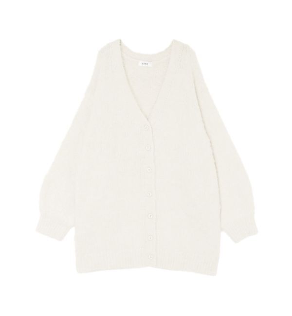 EVRIS「【WEB限定】ソフトシャギーニットカーディガン」|カーディガン|