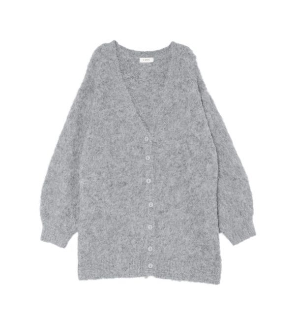 EVRIS「【WEB限定】ソフトシャギーニットカーディガン」|カーディガン|