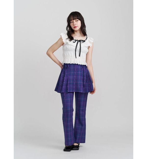 jouetie「【FRUITSZIPPER仲川瑠夏】フレアパンツ」|その他|