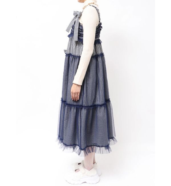 merry jenny「チュールリボンキャミワンピース」|ワンピース|