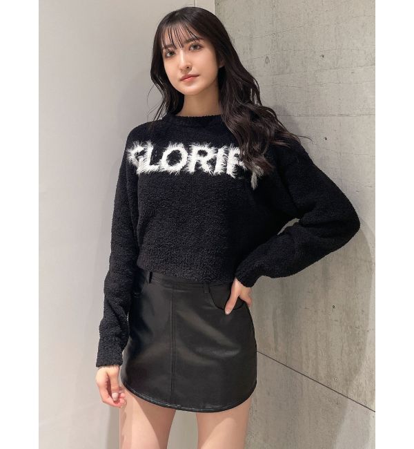 GYDA「フェイクレザースカートライクショートパンツ」|スカート|