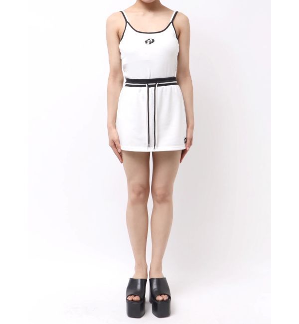 GYDA「GDバイカラースカートライクショートパンツ」|スカート|