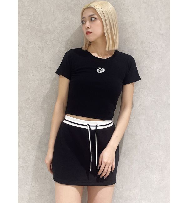 GYDA「GDバイカラースカートライクショートパンツ」|スカート|