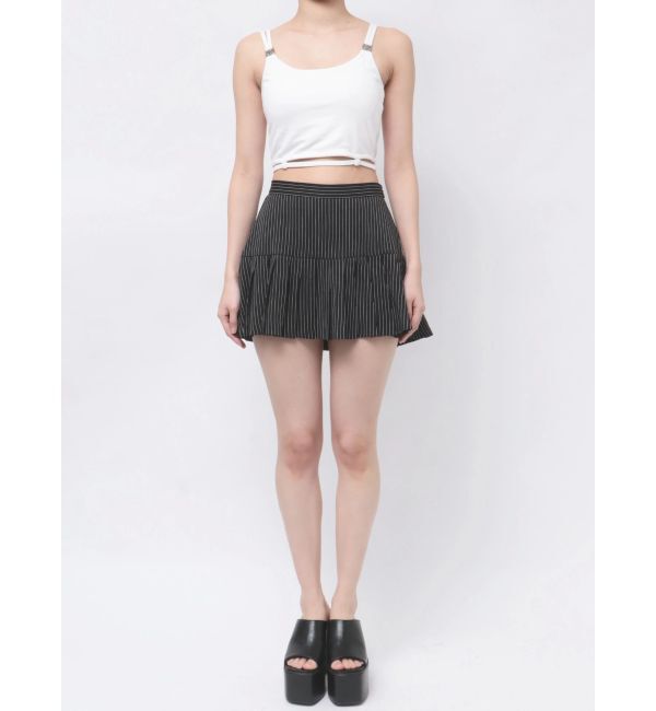 GYDA「プリーツスカートライクショートパンツ」|スカート|