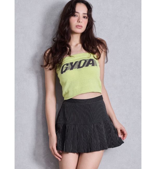 GYDA「プリーツスカートライクショートパンツ」|スカート|