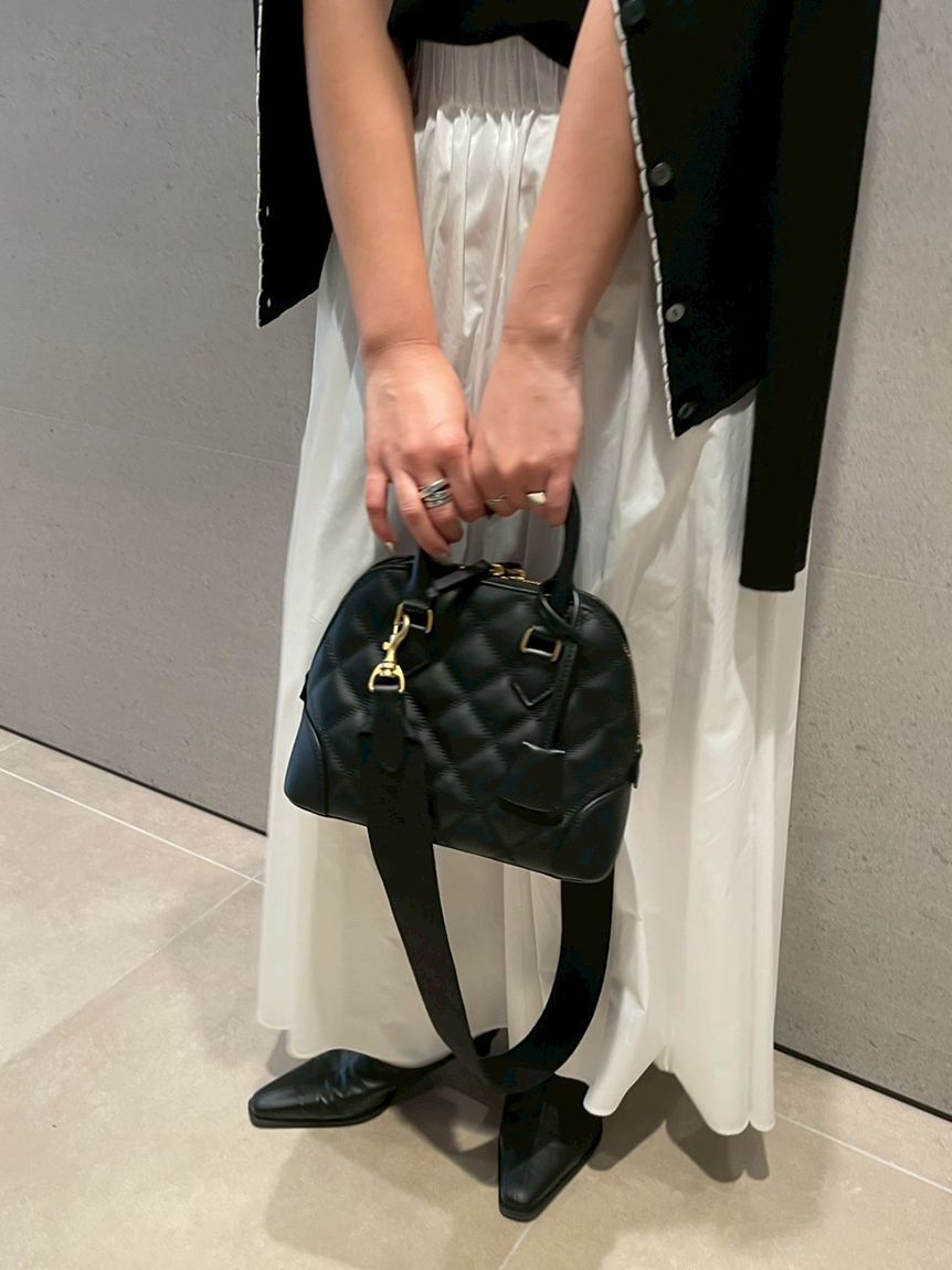 Mila Owen「【USAGI ONLINE・ZOZOTOWN限定カラー】キルティングボストンバッグ」|ボストンバッグ|